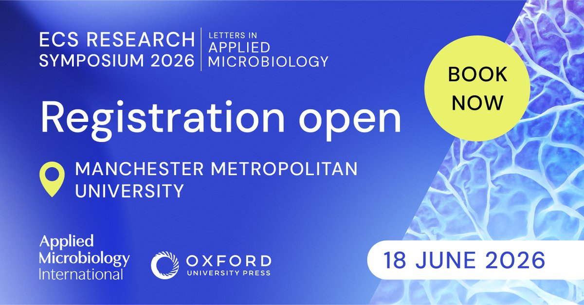 Applied Microbiology International tweet media