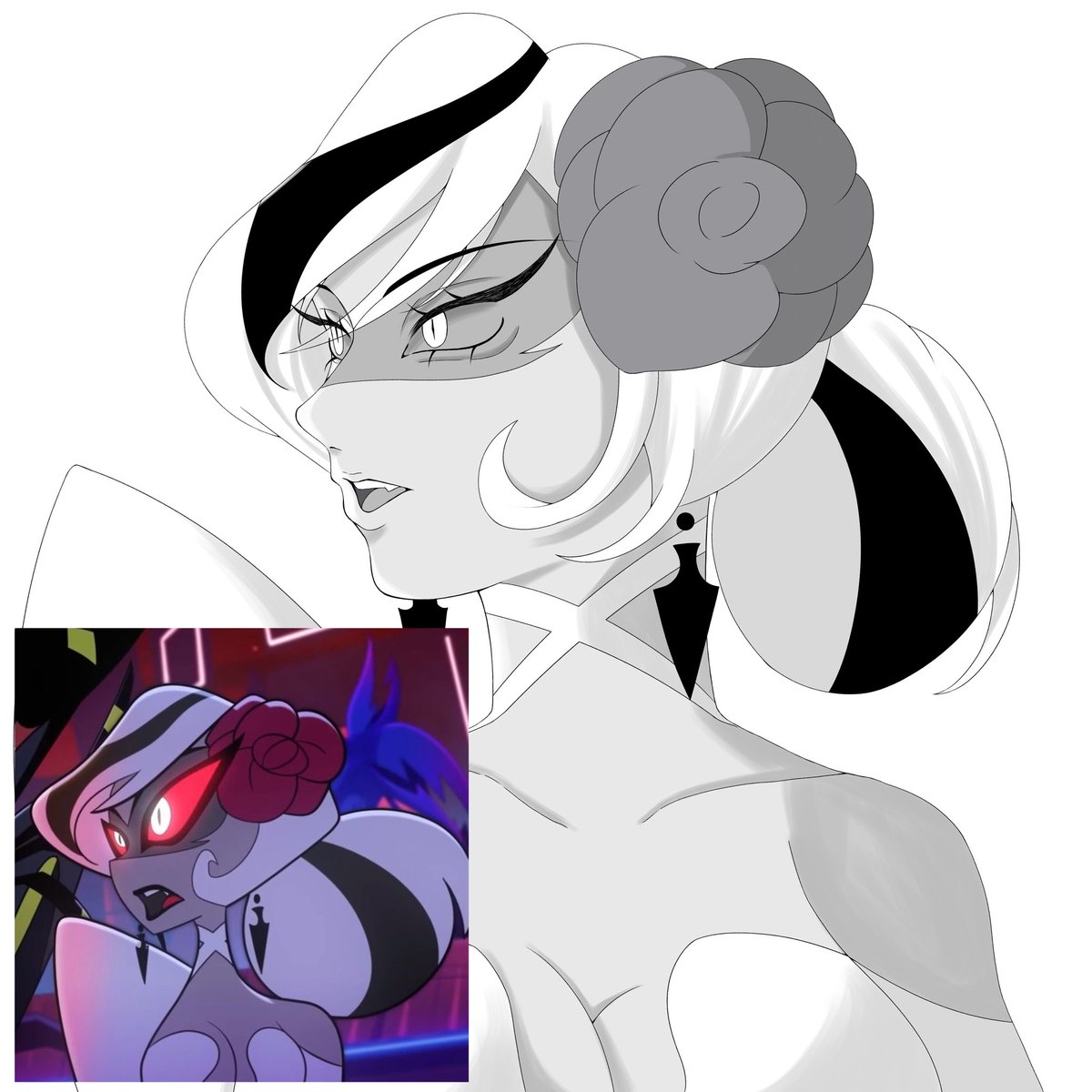 iryu72's tweet photo. カミラ
#illustration #ハズビンホテル #HazbinHotel https://t.co/WCMBrD3pNL