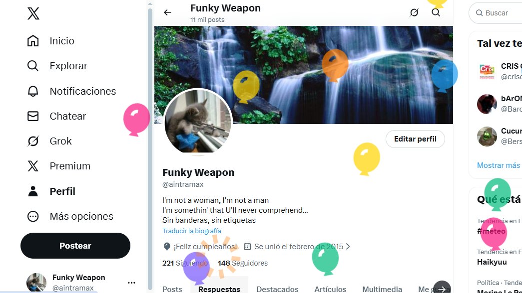 Hey, tengo globitos!!! Quién quiere uno?
Si pudiera pedir un deseo sería porque he conseguido reunir las 7 Bolas del Dragón, pero va a ser que no 😜