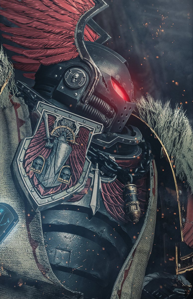 "I left my sword in a primarch's spine."
Corswain the Lord Seneschal of the First

<a href="/Focus_entmt/">Focus Entertainment</a> 

#WarhammerCommunity #Warhammer 
#spacemarine2 #VirtualPhotography 
#digitalart #ThePhotoMode 

Huge thanks to <a href="/Jonnybubs/">Jonnybubs</a> for the idea on the angle of the photos with his work