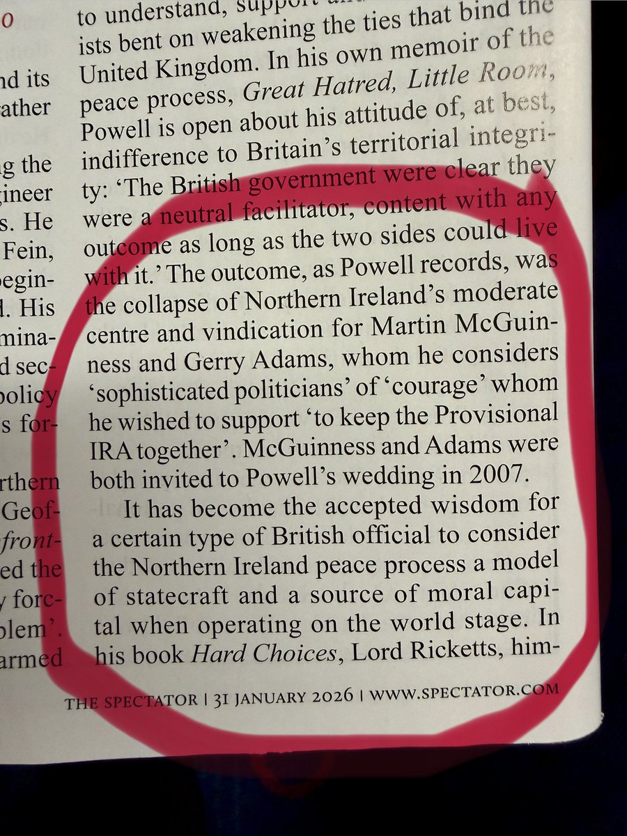 jaglancy's tweet image. I had to re-read this many times. 

Johnathan Powell, architect of the Chagos surrender deal, invited IRA terrorists Martin McGuinness and Gerry Adams to his wedding in 2007 (Spectator).

The British Government is run by traitors.
