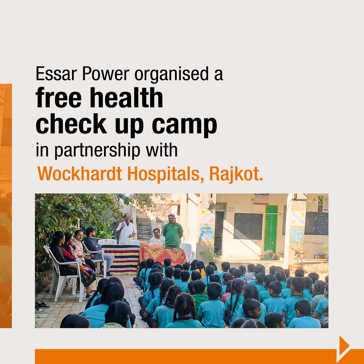 Essar Foundation #EssarCares tweet media