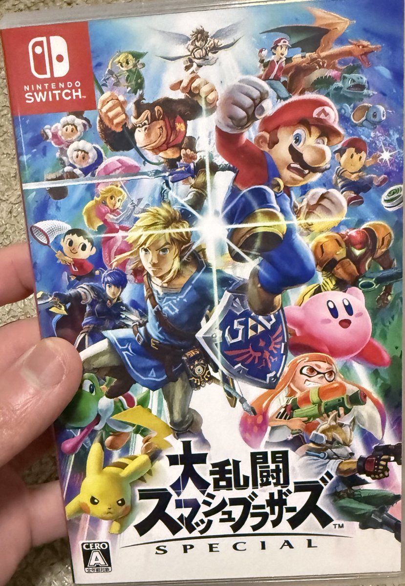 SwitchのスマブラSP数ヶ月前に売ったけどメルカリで普通に買うより安く