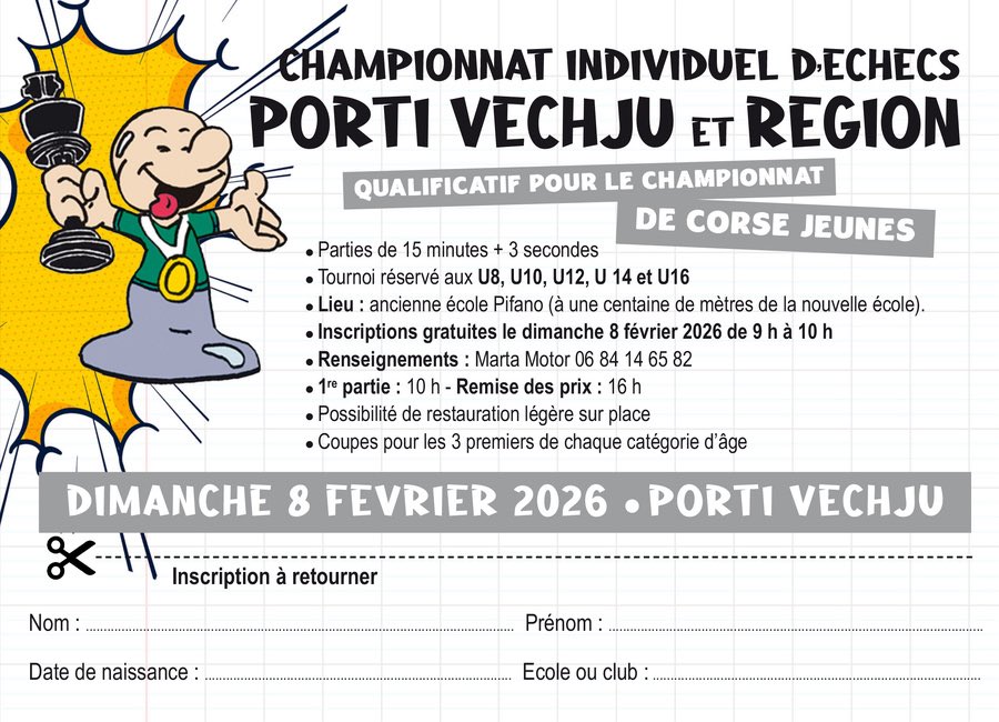 Ligue Corse d'Echecs tweet media