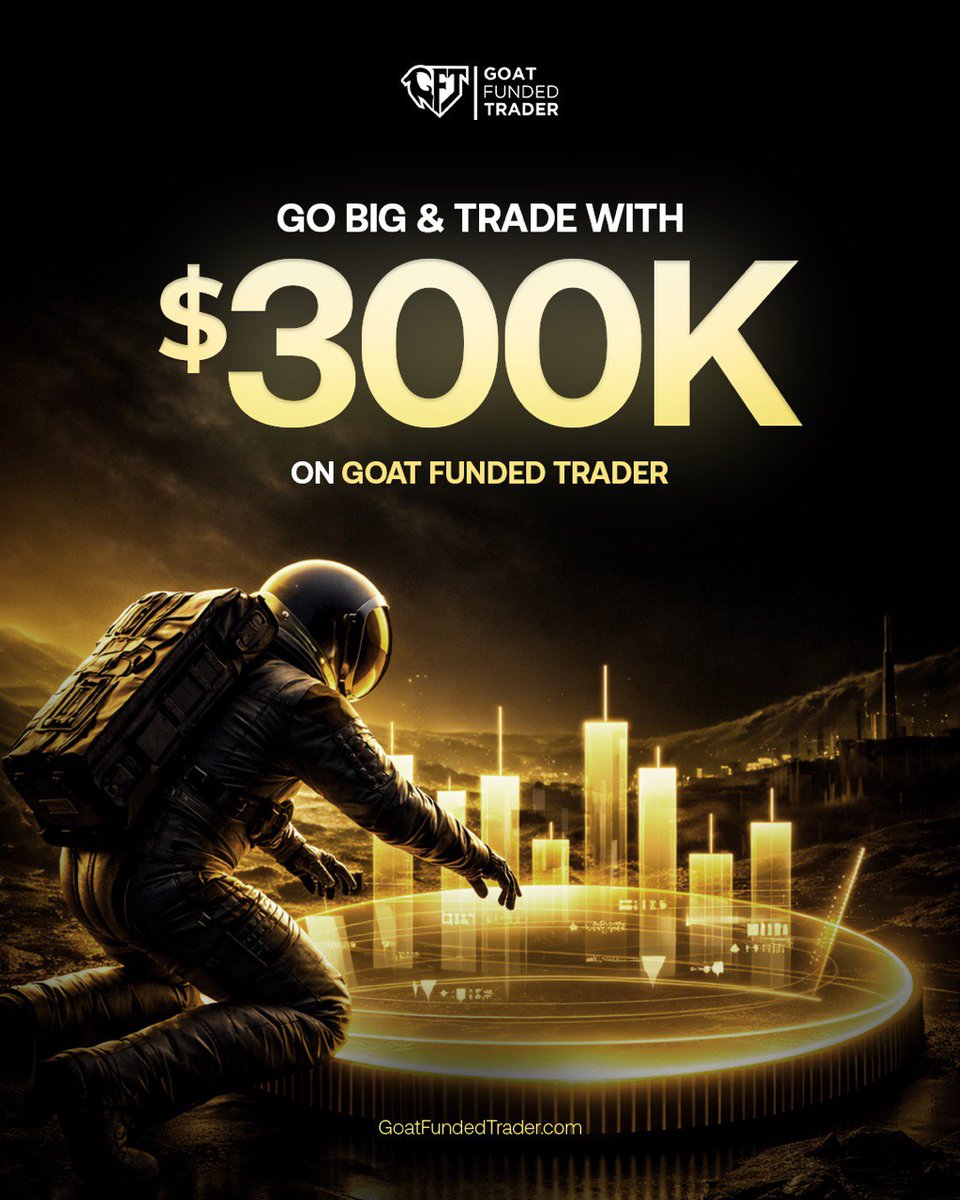 🚀 Trade with a $300K INSTANT ACCOUNT🚀

No evaluation phase required.

You can start trading a $300K funded account from day one.

🔥 BOGO + 35% OFF

Buy one Goat Instant Account → get another one FREE

🎟️ Code: BOGO35

Built for serious traders who want scale

💰 $300K Goat