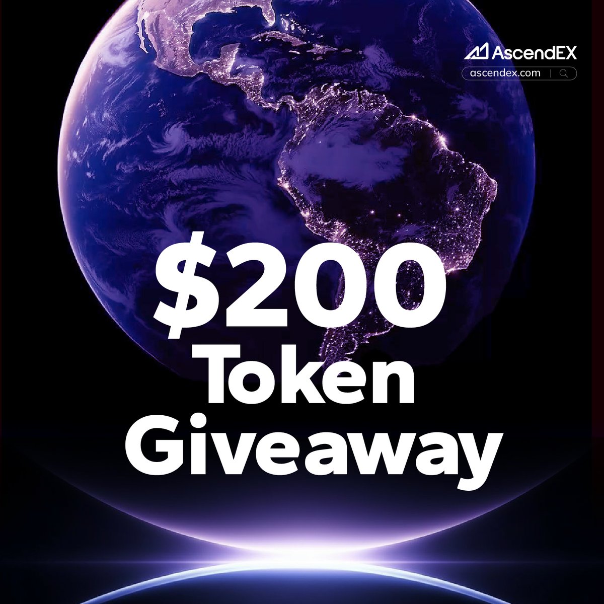 A little giveaway to brighten your week! 🌟

1️⃣ Follow <a href="/AscendEX_/">AscendEX</a>
2️⃣ Like, Retweet &amp; Tag 3 friends
3️⃣ Fill in this form👉forms.gle/8jkNwjjUPPgDzm…

🎁 10 winners, $20 in token each. 

🔗Rewards sent to your #AscendEX account! Sign Up👉ascendex.com/en-us/register…
