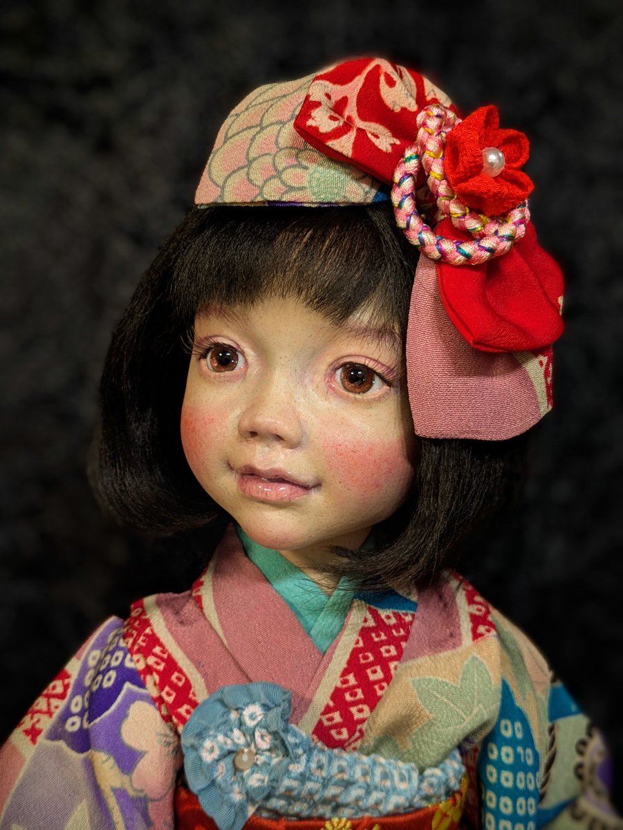 和風　創作人形 和（なごみ）の創作人形◇倉敷ひいな展【人形展情報
