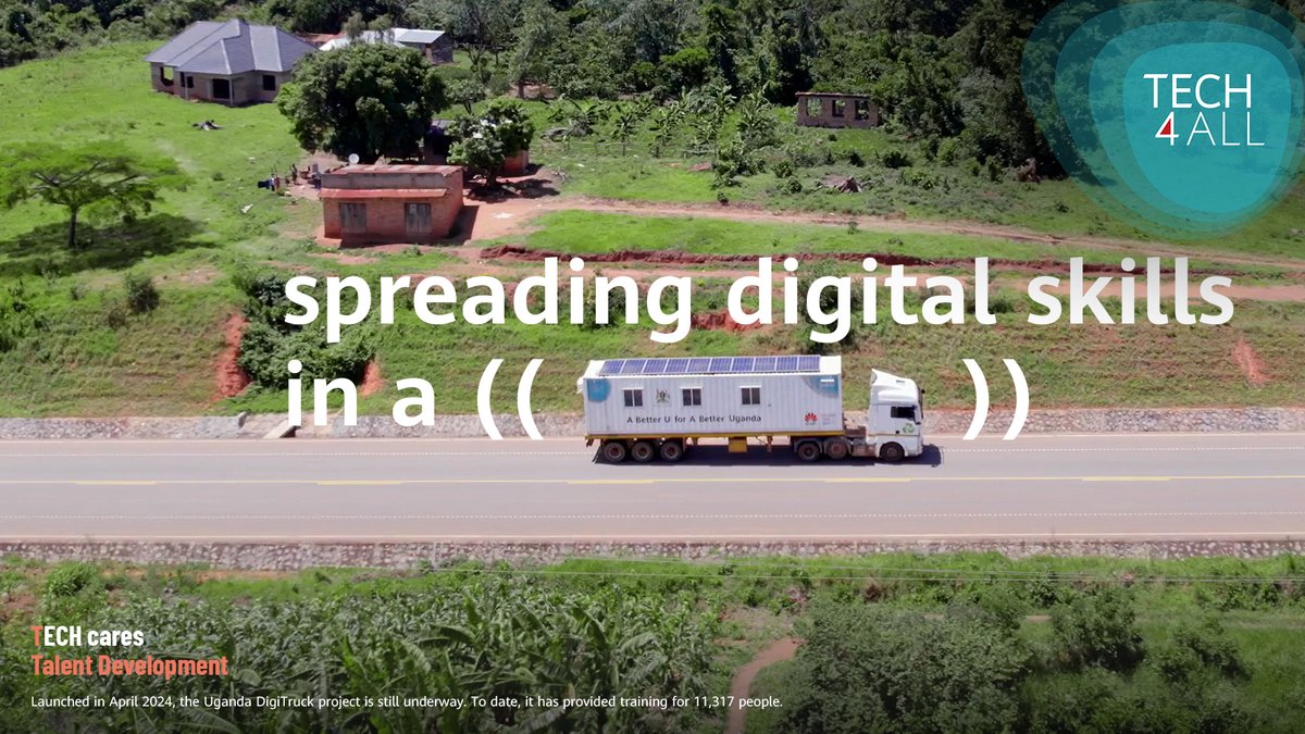 Remote doesn't mean out of reach when your classroom can go anywhere! 

DigiTrucks drive to the heart of underserved remote &amp; rural areas, providing free training in digital skills that can unlock potential &amp; open doors to the future.