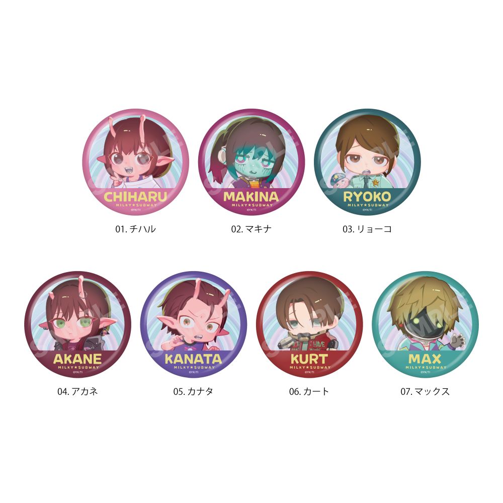 ☆新着☆ 【銀河特急 ミルキー☆サブウェイ】 アクリルカード / 01 BOX