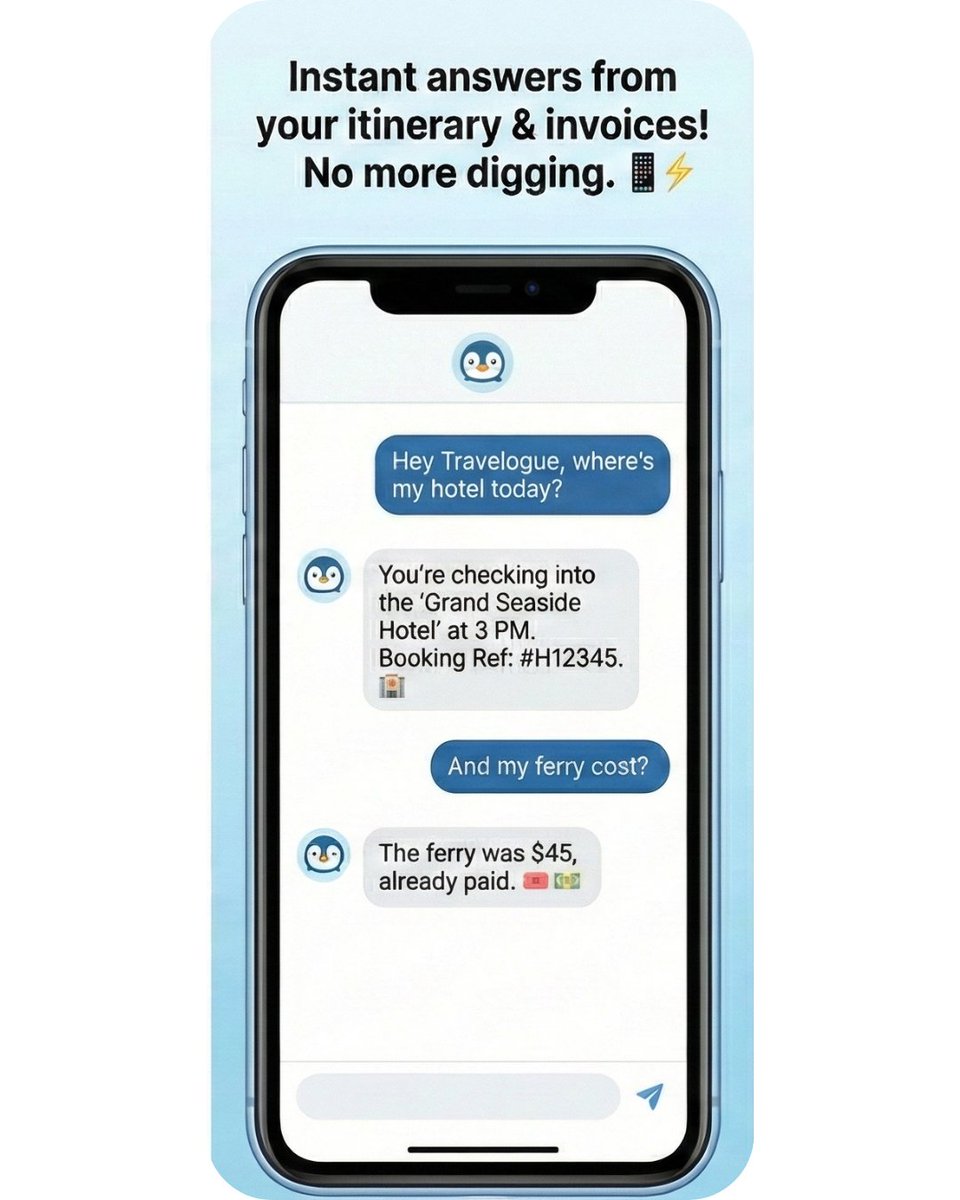 TextifyAI's tweet photo. "Wait... did I download the PDF? Or is it in my email trash?" 😱📉

#TravelAssistant #AI #VoiceSearch #TravelTech #Travelogue #SmartTravel #TravelHacks #ItineraryPlanner #TravelBuddy #FutureOfTravel https://t.co/nym3DvHiII