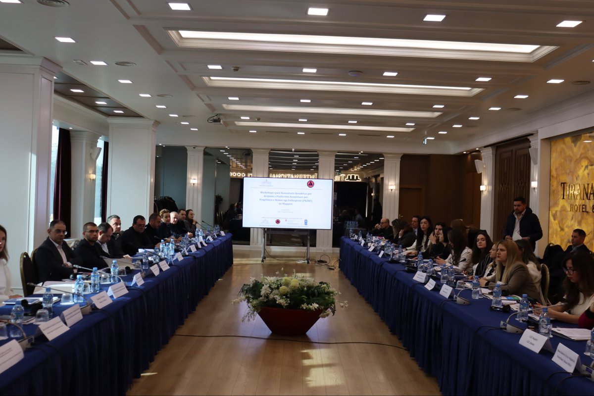 UNDPAlbania's tweet photo. In the context of @SECO_CH - funded #RESEAL Phase 2, w/the National Agency of Civil Protection we’re launching the process 2 establish the National Platform 4 #DisasterRiskReduction - a multi-stakeholder mechanism 4 better coordination,dialogue &policy coherence
#PartnersAtCore https://t.co/b5s2ezD6Mx