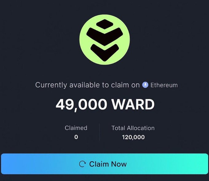 bl0ck_crypto's tweet photo. $WARD (@wardenprotocol ) will be live 12:00 UTC :)

Grac boys and girls we got it finally <3 

I think it will be one of the best airdrop in this season tbh https://t.co/nPnP4GekaD