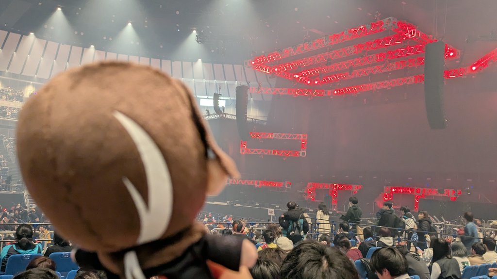 クオン、横アリだよ
横アリ、クオンだよ