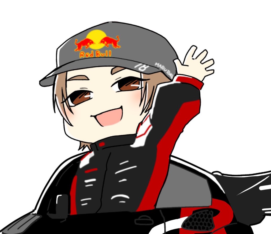 RaSc5y's tweet photo. 手癖が出てきてどんどんデフォルメ化していった時の勝田選手ファンアート https://t.co/Px0cJsaUfN