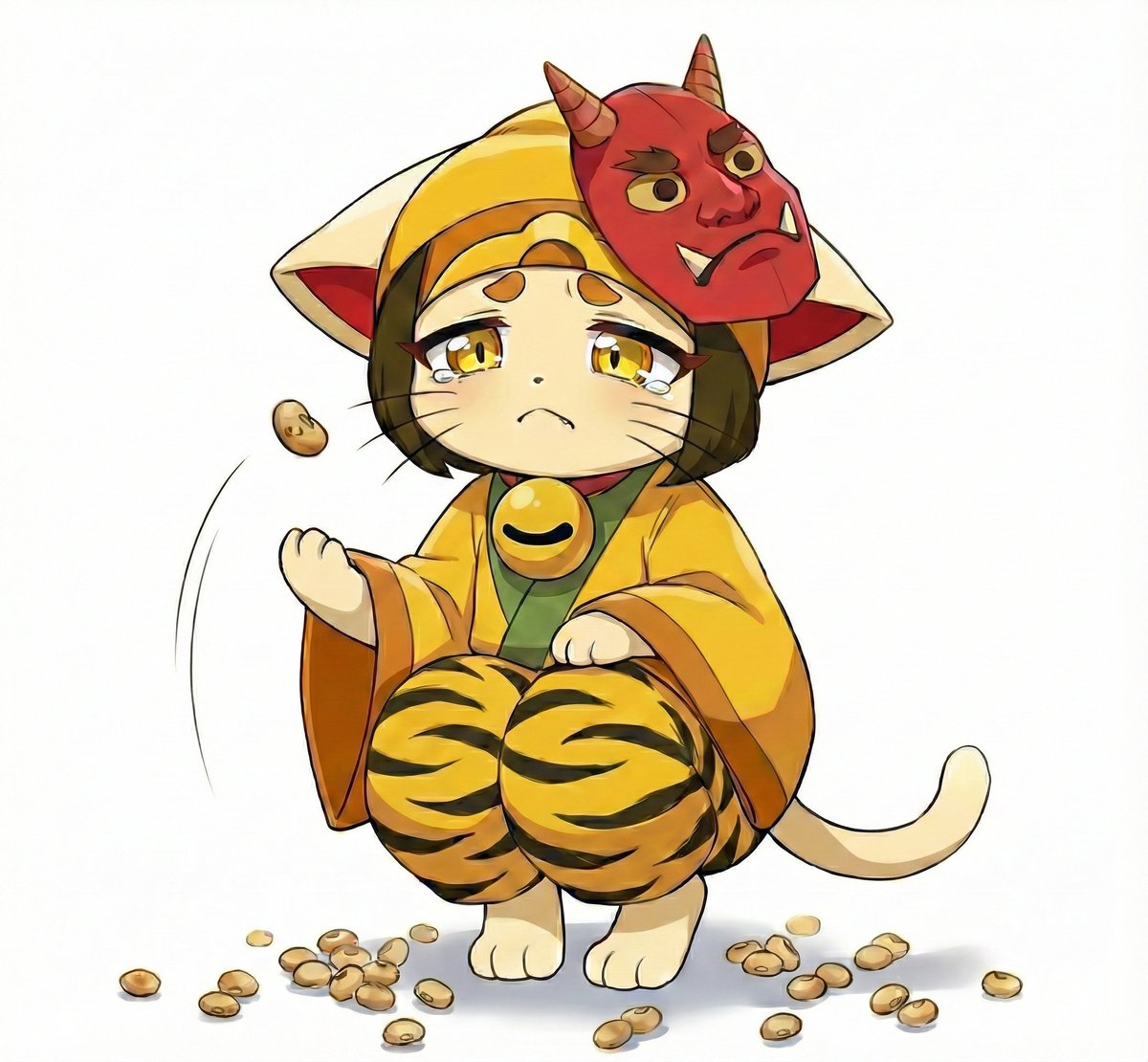 節分....終わっちゃった....やるの忘れてたにゃ...