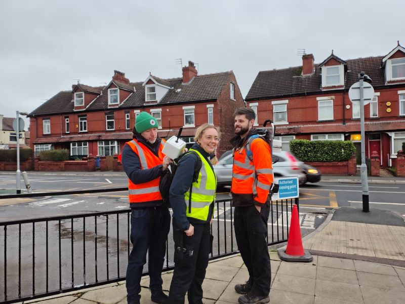 RicardoAirQ's tweet photo. Members of our Manchester Air Quality team hit the streets to measure nighttime air quality in areas of both low and high domestic burning, as part #CleanAirNight!🌘
Learn the facts about wood burning on the Clean Air Hub➡️https://t.co/dLj6BgqNfr https://t.co/osdUBef0rl