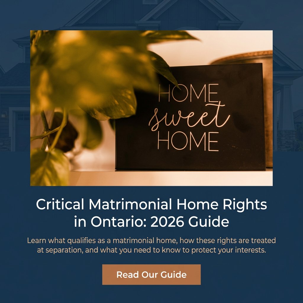 NussbaumLawTO's tweet photo. In Ontario, both spouses often have equal rights to the matrimonial home at separation, even if only one spouse owns it. Learn how these rights work and what it means when a relationship ends:
 https://t.co/ewfzVpYWFb https://t.co/cGBiDhUwbz