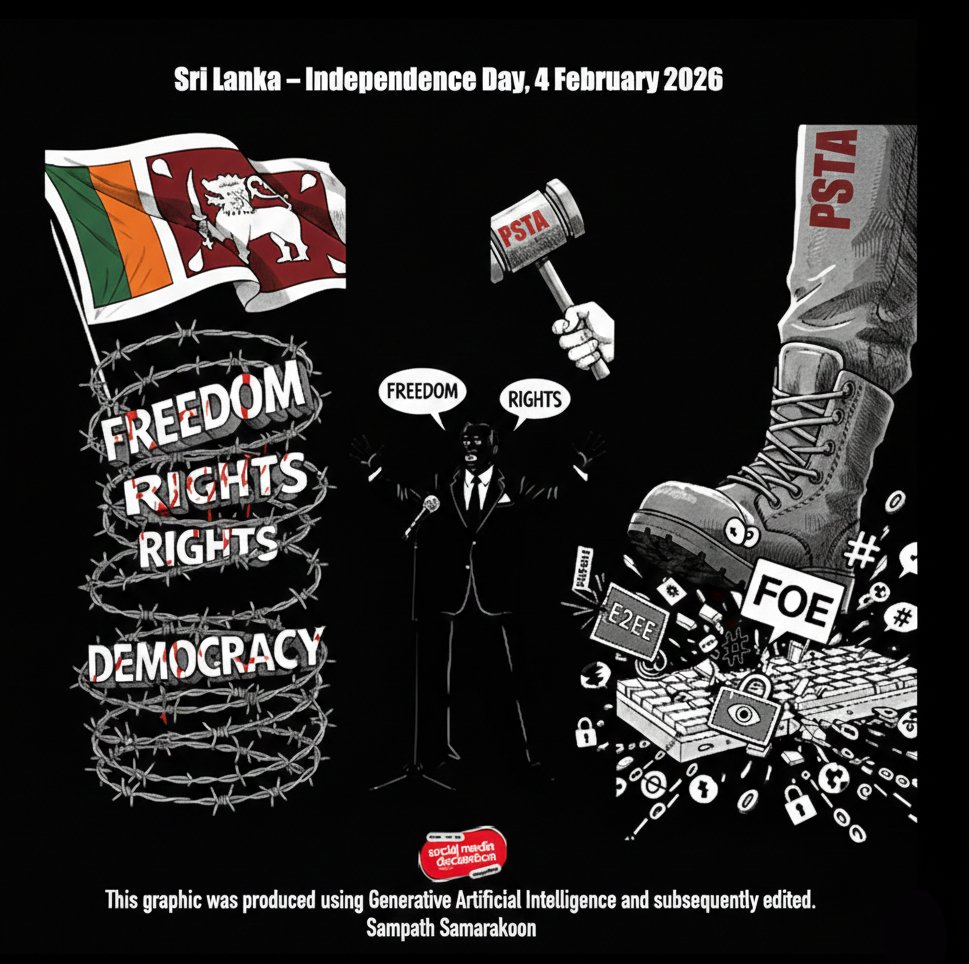 vikalpavoices's tweet image. Sri Lanka celebrates 78th Independence Day
#srilanka #IndependenceDay #PSTA