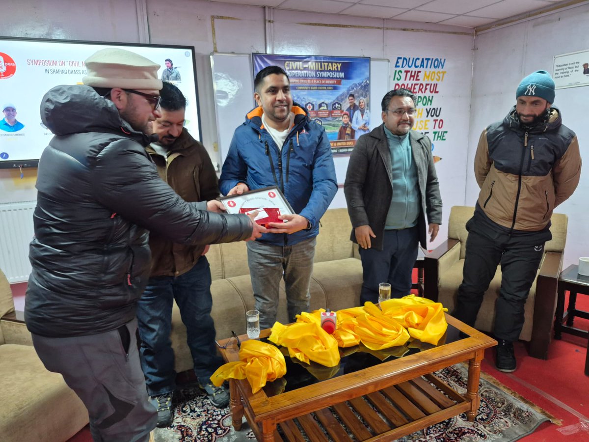 Community, Cooperation, Confidence: Strengthening Dras From Within 03 Feb 26, Civil–Military Cooperation Symposium at CRS brought together civil Adm. education, healthcare and youth stakeholders to strengthen governance, resilience, disaster preparedness and regional identity.