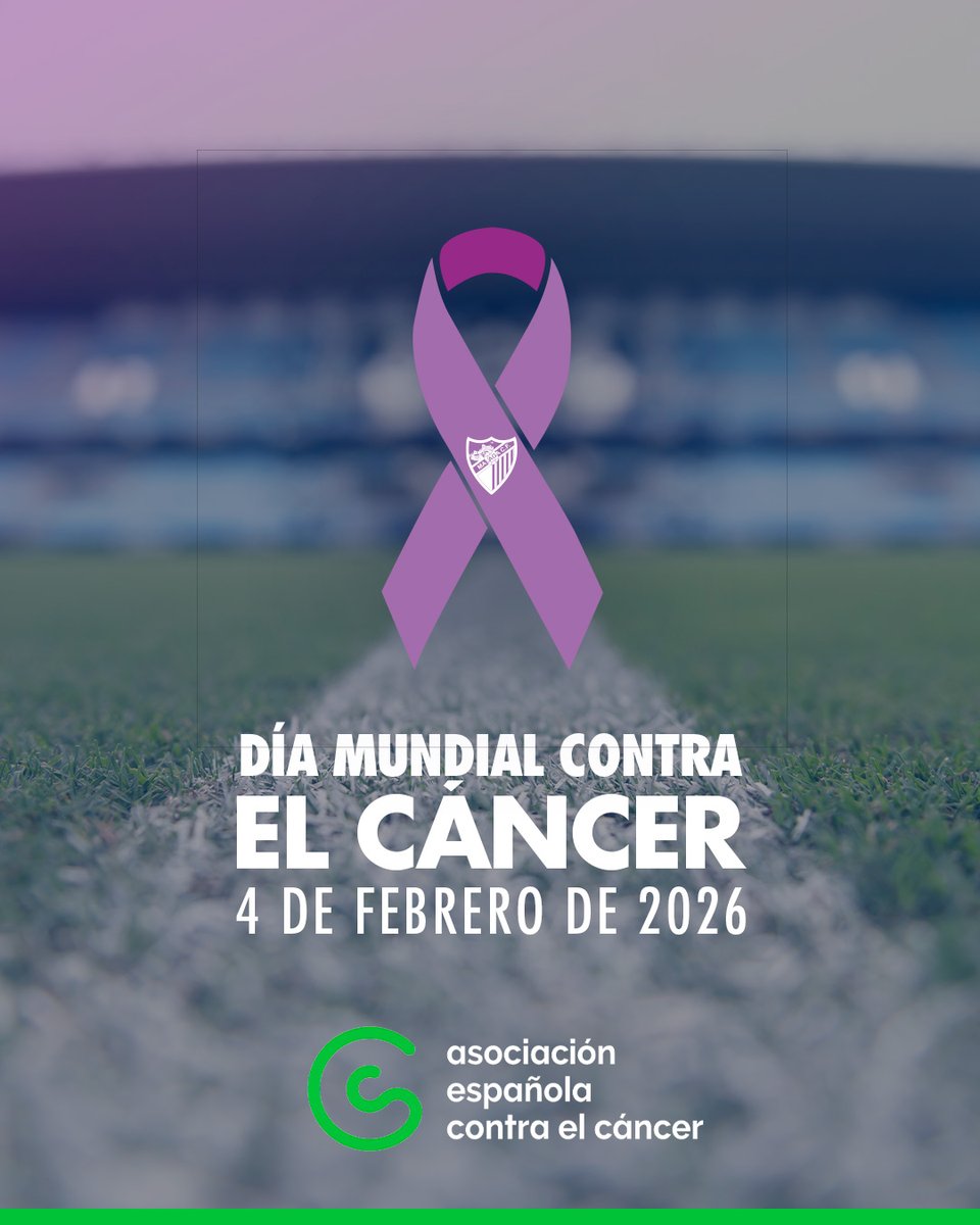 💚 Hoy, en el 𝐃𝐢́𝐚 𝐌𝐮𝐧𝐝𝐢𝐚𝐥 𝐜𝐨𝐧𝐭𝐫𝐚 𝐞𝐥 𝐂𝐚́𝐧𝐜𝐞𝐫, jugamos todos el mismo partido: 𝐞𝐬𝐭𝐚𝐫 𝐣𝐮𝐧𝐭𝐨𝐬.

#DíaMundialContraElCáncer 🎗️