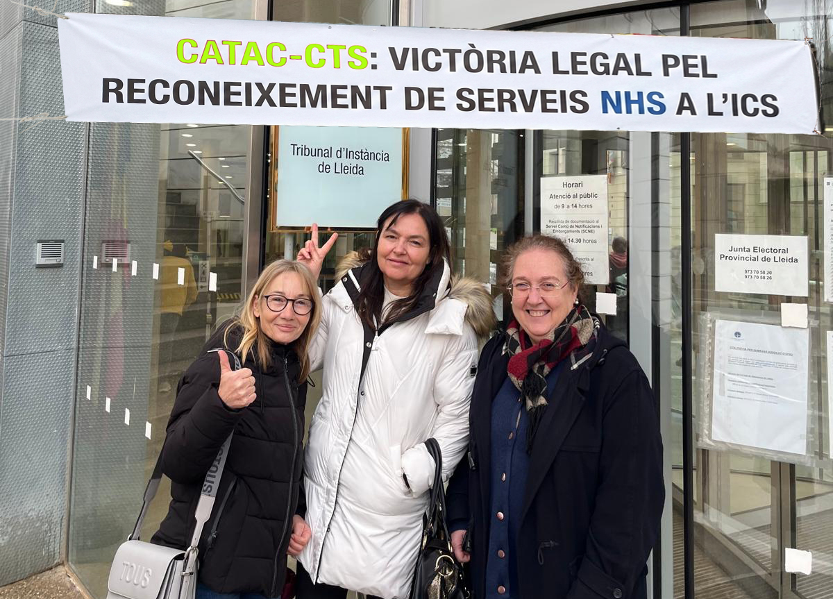 🔔 Sentència ferma favorable
El JCA núm. 1 de Lleida reconeix que el temps treballat en una Foundation Trust del NHS del Regne Unit, abans del Brexit, computa a efectes de triennis a l’ICS.
📌 Important per al personal estatutari que hagi treballat al NHS abans del Brexit.
Des de