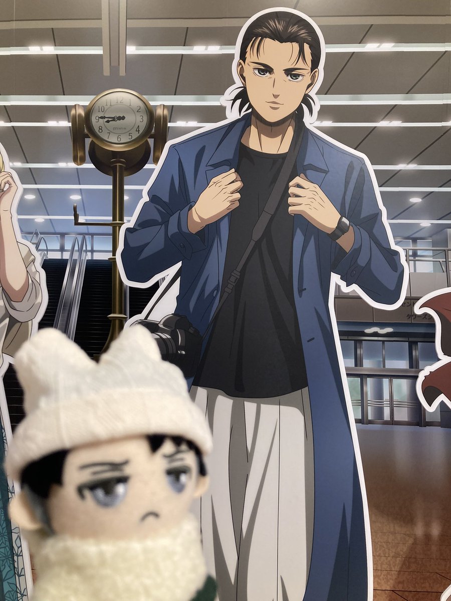 もう1年経とうとしてることにびっくりだね…。コラボの班の組み合わせはともかく…、等身リヴァエレに会えたり色んな場所行ったりすごく楽しかったなぁ🐶🚄