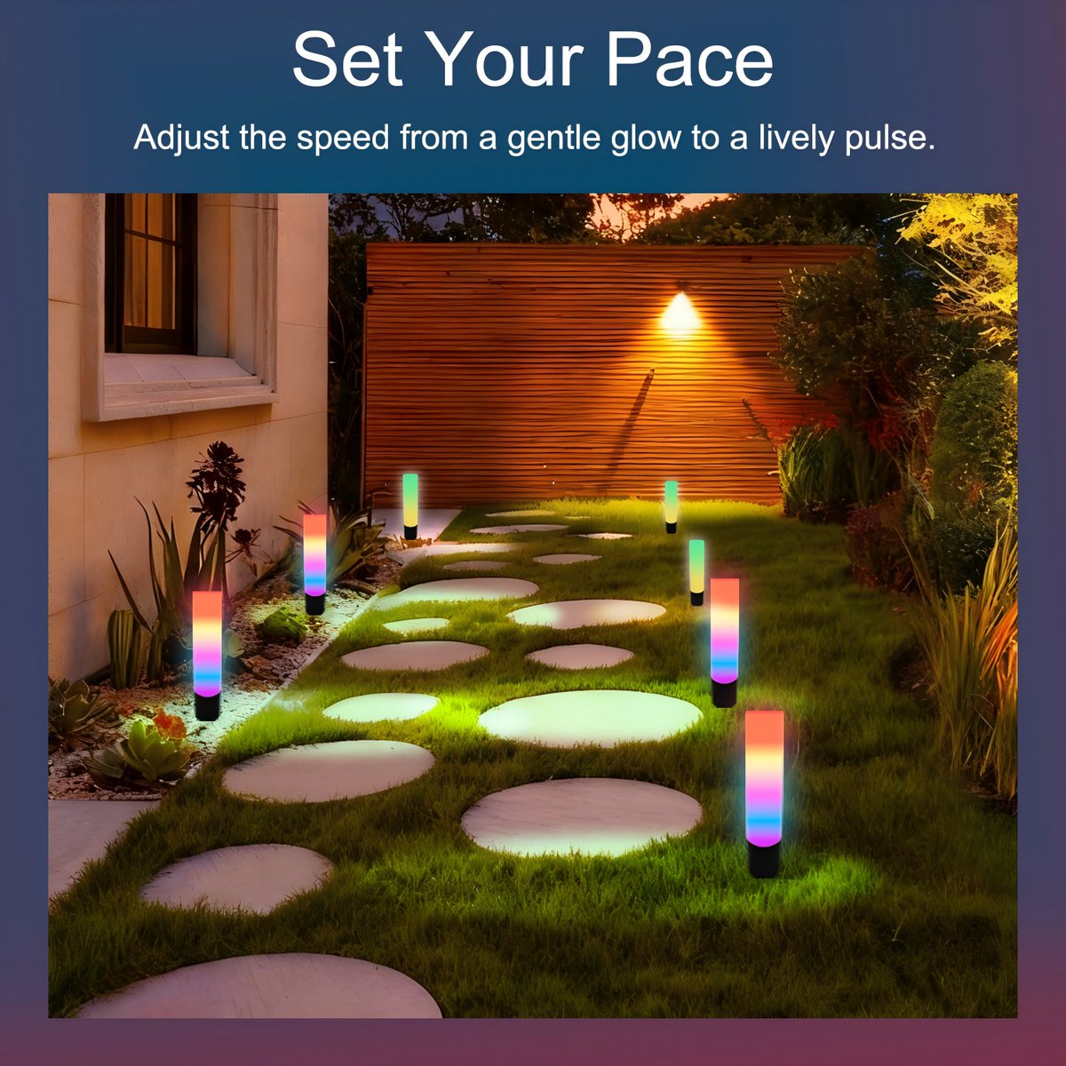 vtimes_official's tweet image. From Calm to Energized, Your Choice!
Take control of your outdoor ambiance with Vtimes Smart Pathway Lights! 🌟 Adjust the speed from a gentle glow to a lively pulse, perfect for setting the mood for any moment. 
#pathwaylight #moodlighting #walkwaydecor #cozyvibe #vtimessmart