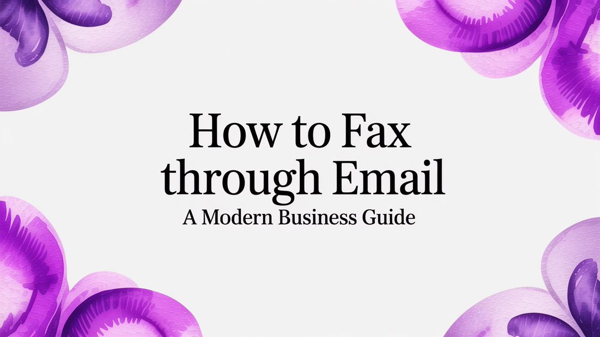 faxzencom's tweet image. How to Fax Through Email: A Modern Business Guide faxzen.com/blog/fax-throu… #FaxThroughEmail #DigitalFaxing #BusinessCommunication #ModernOffice #TechTips
