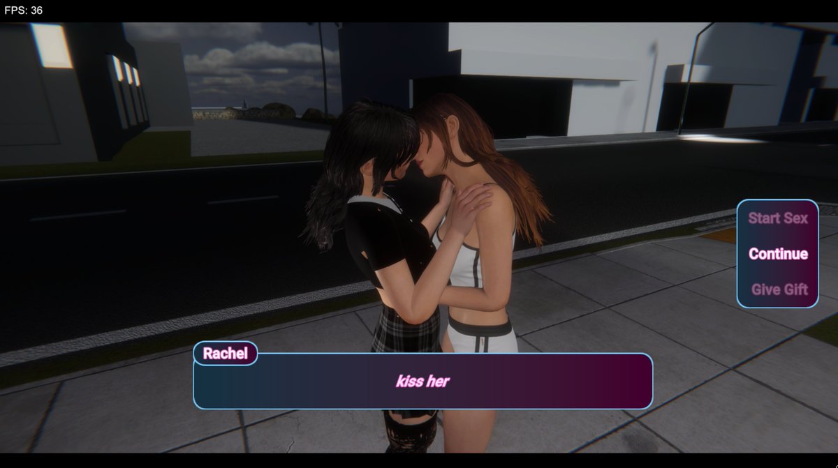 2 Girls catching feels...
#neonstrip #Patreoncontent #itchio #f95zone #adultgame