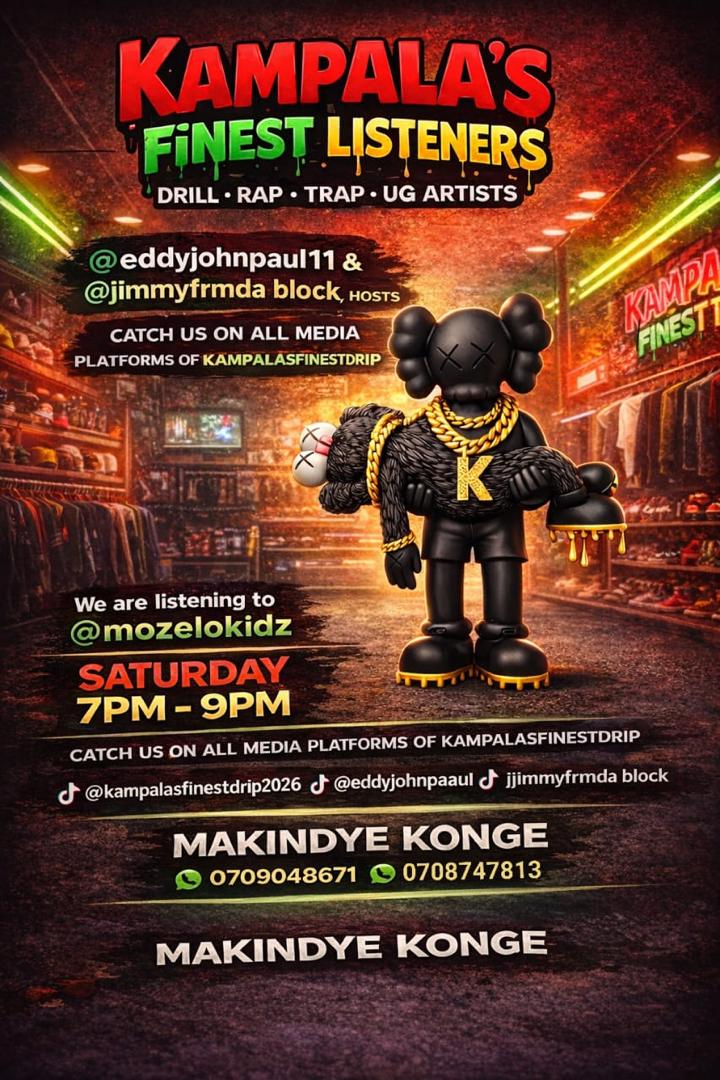 FettyDaHustla's tweet photo. #KampalaFinestListeners 
Presented By @eddyjohnpaul11 Happening in makindye konge 

#ughiphop #play256hiphop #FocusOn256HipHop https://t.co/ah17Ps4JmI
