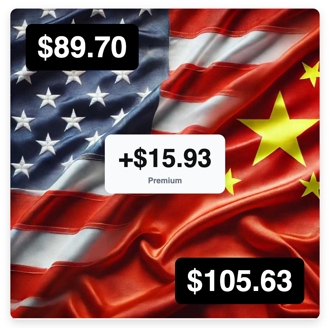 goldsilver_ai's tweet photo. 🇨🇳 Shanghai Silver Daily
Shanghai: $105.63/oz
XAG/USD: $89.70/oz
📈 Premium: +$15.93
https://t.co/QXP3E0KSWB https://t.co/gfwkM8KMXx