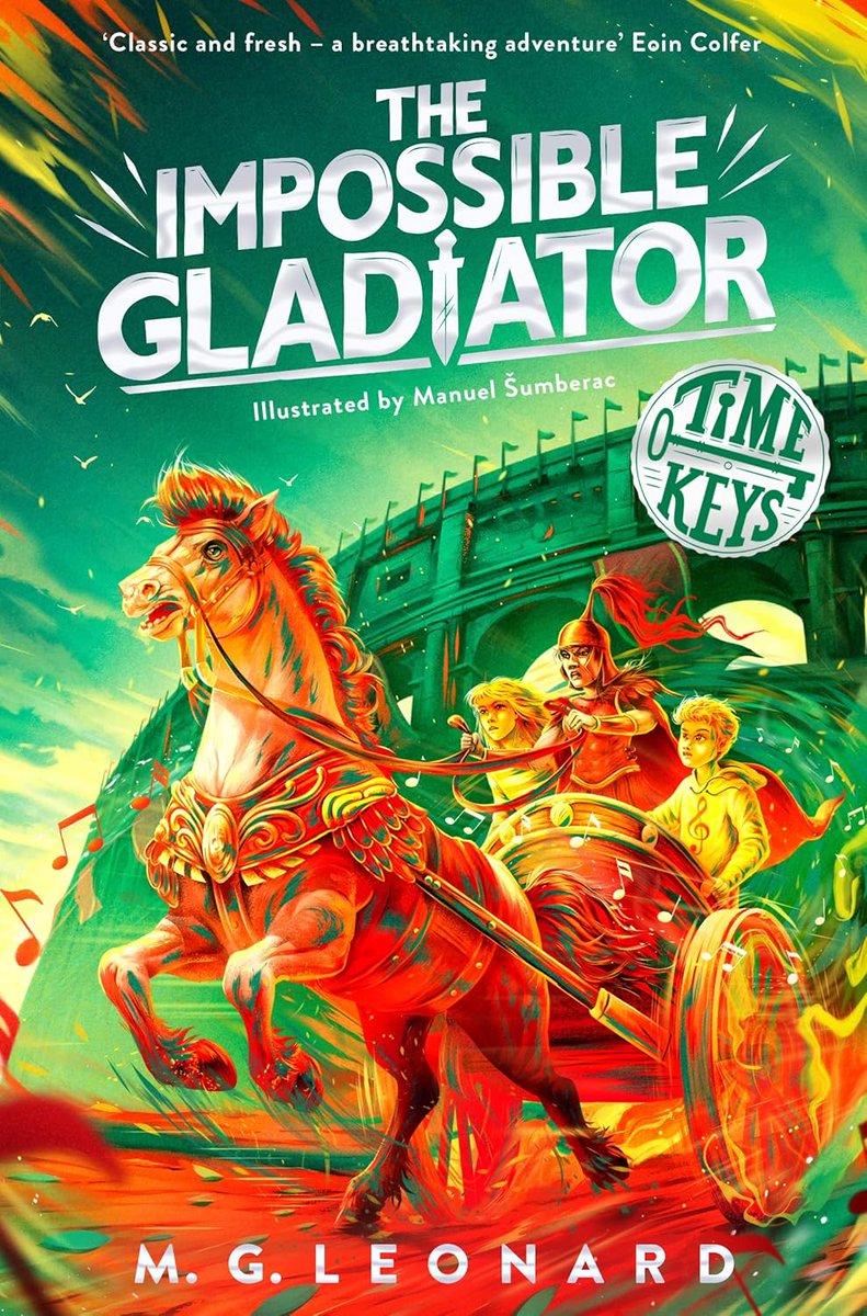PNorfolk_BookRe's tweet photo. Brave the dangers of #AncientRome’s towering #Colosseum in The Impossible Gladiator @MGLnrd & @manuelsumberac’s fantastic new #TimeKeys adventure @MacmillanKidsUK @hardacre_jo https://t.co/2g4XgJTLEt Review also @leponline later this week! https://t.co/ZalQjMSfzQ