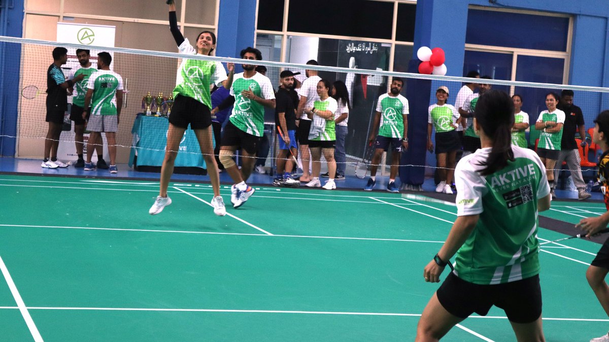 Aktiveapp's tweet photo. Highlights from the AKTIVE Sports Badminton Tournament

The energy was electric at the AKTIVE Sports Badminton Tournament
Every serve showed the passion and competitive spirit of our amazing athletes. 
#AKTIVESports 
#aktiveapp
 https://t.co/S15fU0Mmcc
Call/WhatsApp 056 2348787 https://t.co/MokujXtKre