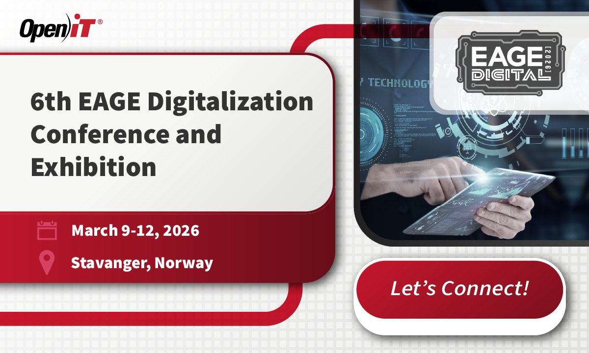 OpeniTInc's tweet image. Digital transformation continues to reshape energy and geoscience workflows, and questions around software usage and governance are rising.

Open iT will be part of an upcoming conversation on digitalization in the energy industry.

More details coming soon.

#OpeniT