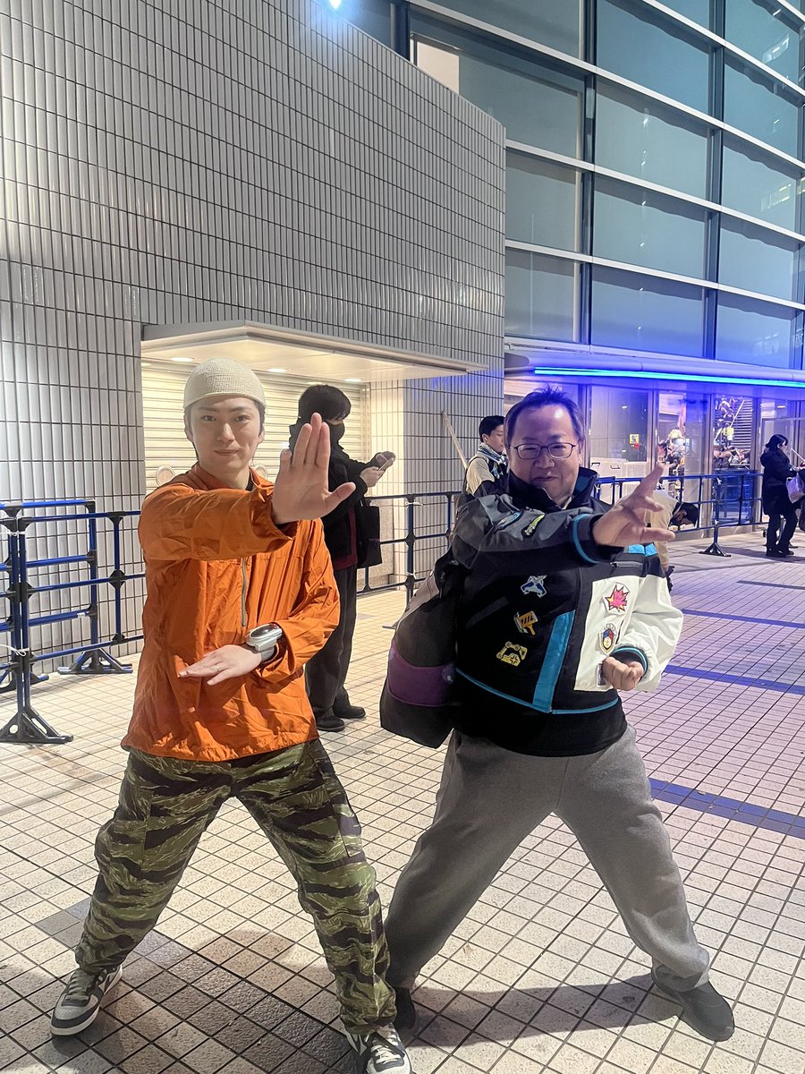 マスク゜ライダーさん に会えたw