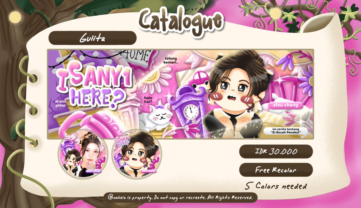 naheio's tweet image. ♥︎—help repost, please? tencuu!

o'heio bb, kenalan sama anak-anak baru afeu, yuk?! 😆 lemme know kalau ada yang kurang aman yAapp 🫶

layout #zonauang