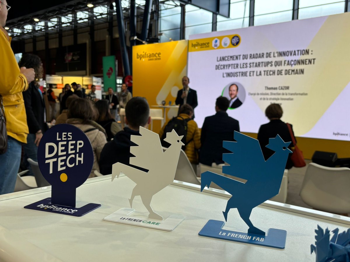 LaFrenchFab's tweet photo. ✨ Top départ pour Tech And Fest !

La French Fab est ravie de célébrer l’innovation, l’industrie et les technologies qui transforment nos territoires.

🚀 Sur l’Agora Bpifrance : rencontres industrielles, témoignages d'entrepreneurs et experts...

#FrenchFab https://t.co/ANGo3isjyZ