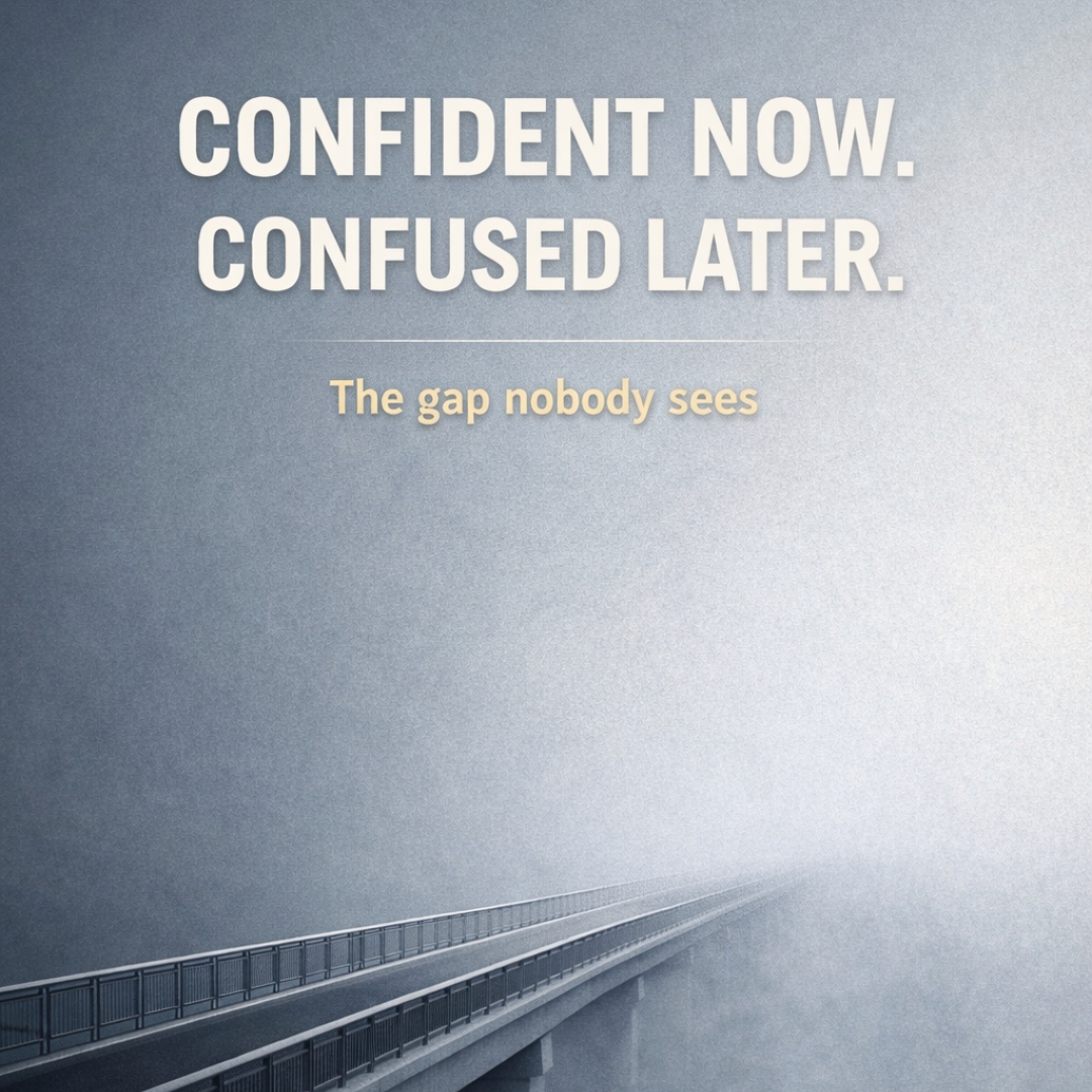 The Gap Between Confidence and Consequences

I unpack what that actually means — and why it’s so common — here:
👉 confokulated.com/post/new-blog-…