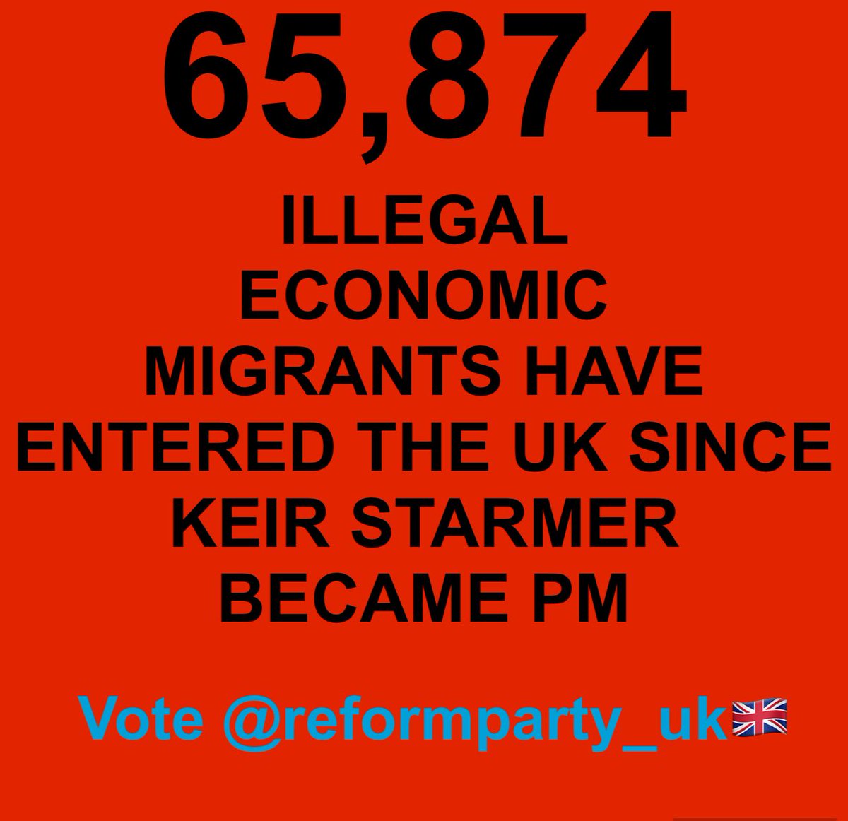 lbrewer190's tweet photo. What a load of bollox from @MyArrse what is it with these Labour trolls and liars.
It’s a fact that illegal economic migrants stand at record numbers under Labour.
#StopFuckingLying #LabourFail https://t.co/vMA9tFmFQO