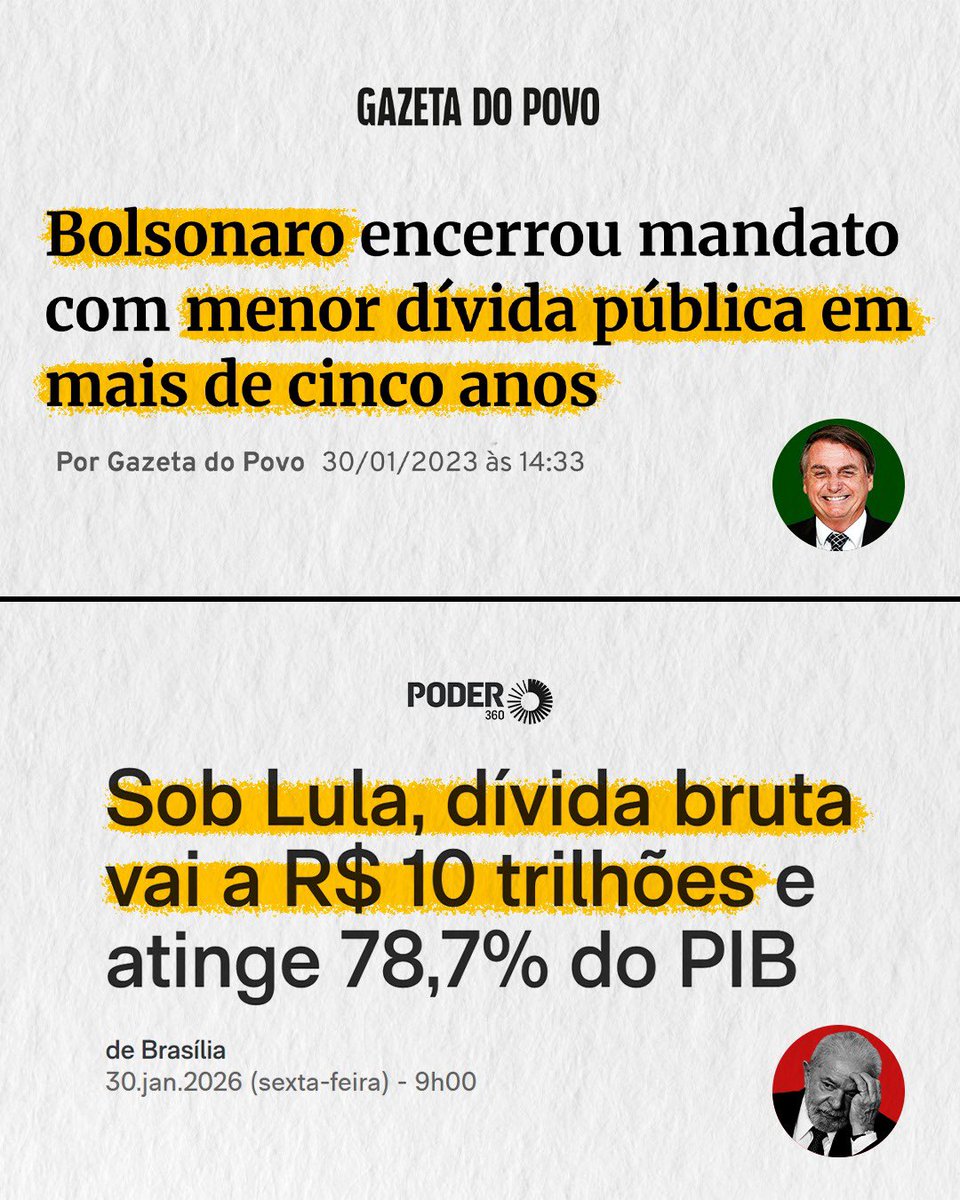 "Quando lembro que trocaram BOLSONARO por LULA me dá vontade de chorar.

Tô falando sério.