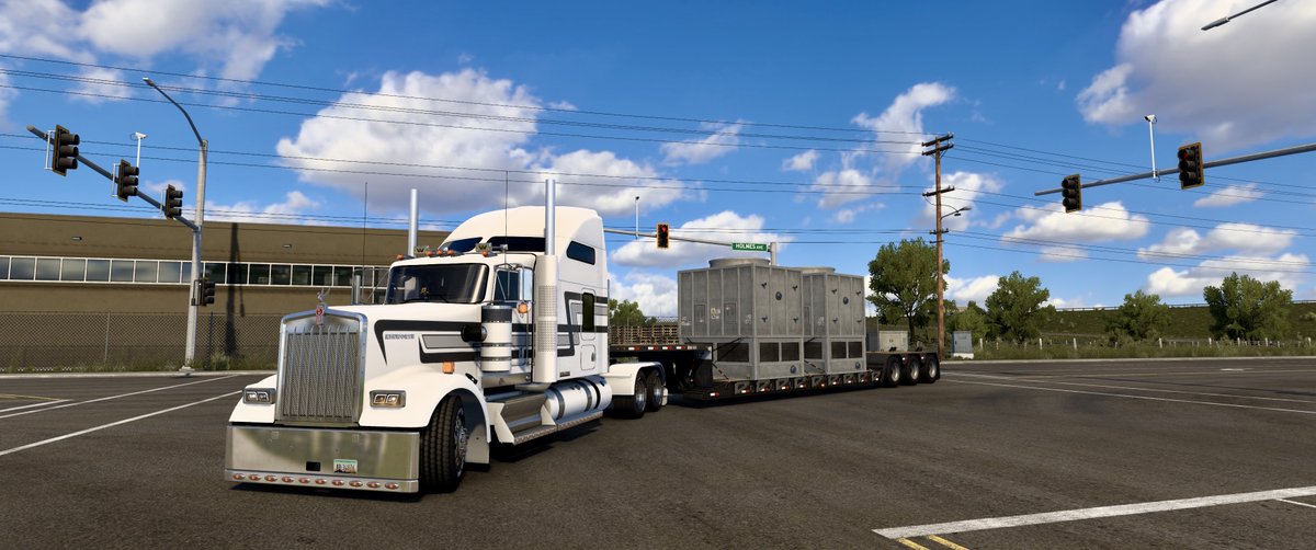 ats_ryoryo's tweet image. マップ埋め
冷却塔を運び　冷却塔って何に使うのだろ

山の上にRって🙄

#ATS #AmericanTruckSimulator
#Kenworth