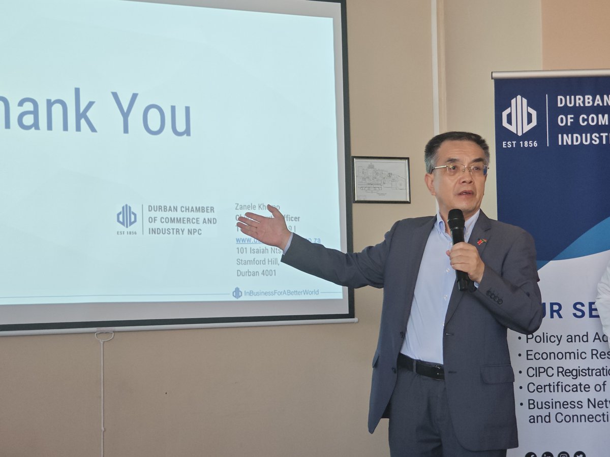 Chinese Consulate General in Durban tweet media