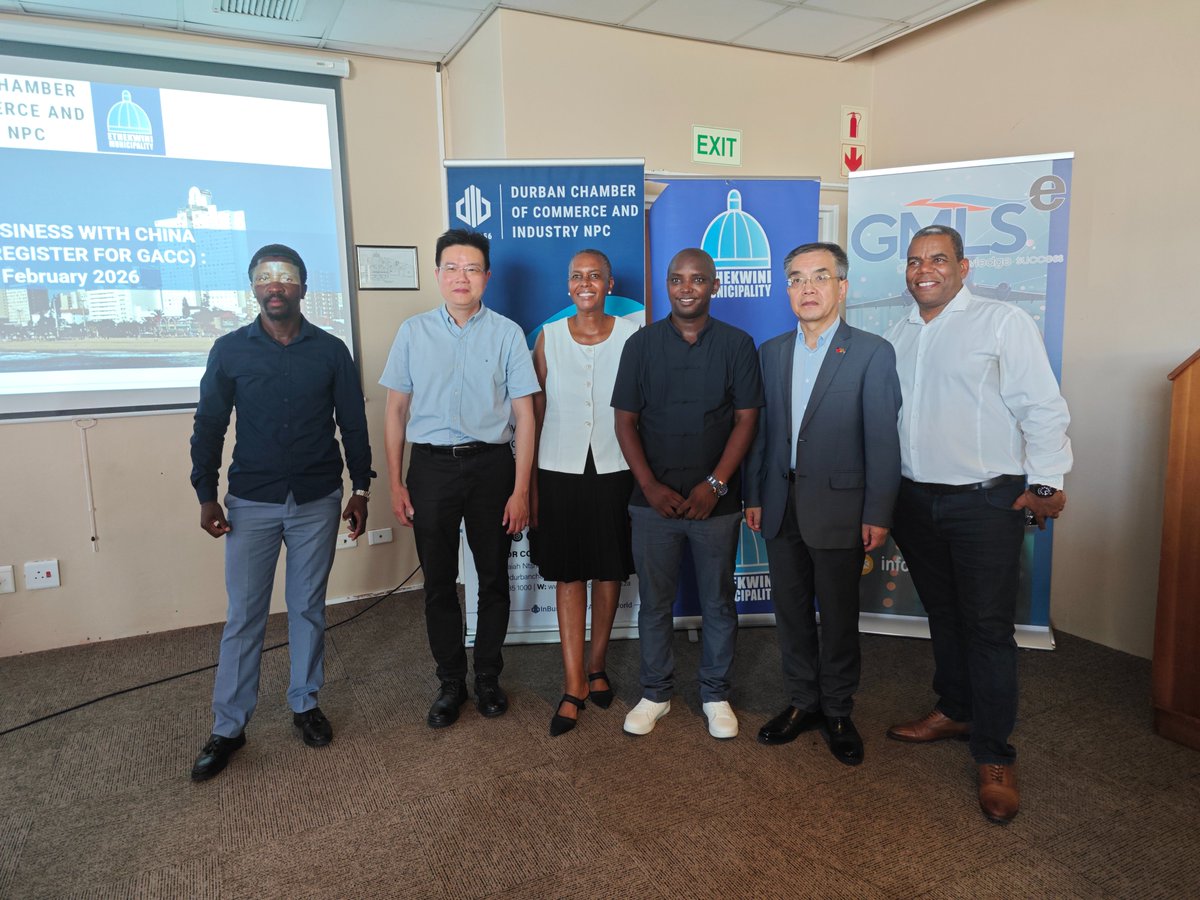 Chinese Consulate General in Durban tweet media