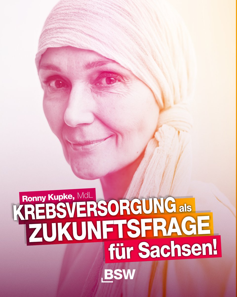 RonnyKupke's tweet photo. Der Weltkrebstag findet bereits zum 26. Mal statt und steht diesmal unter dem Motto »Gemeinsam einzigartig«. 

Es soll zum Ausdruck gebracht werden, dass Krebspatienten zwar durch ihre medizinische Diagnose miteinander verbunden sind, jedoch hat jeder Patient eine ganz eigene Geschichte, Erfahrungen und Bedürfnisse. Dies sollte auch in einer entsprechenden medizinischen Versorgung, Nachsorge und psychosozialen Unterstützung berücksichtigt werden. 

Besonders die Hürden für Sozialleistungen und die Möglichkeiten neue Therapieformen und Medikamente in Anspruch zu nehmen, sollten für Krebspatienten niedrigschwellig ausgestaltet sein. Doch in der Realität werden die Betroffenen durch immense Bürokratie und langen Bearbeitungszeiten zusätzlich belastet. Hier muss endlich eine Entbürokratisierung und die Einstellung von mehr Fachpersonal stattfinden. Damit sich Krebspatienten nicht mit der Bürokratie rumschlagen müssen, sondern auf sich und ihre Therapie konzentrieren können. 

In den letzten Jahren sind die Zahlen der Krebserkrankungen in Sachsen gestiegen. 

Während im Jahr 2020 das Krebsregister Sachsen 30.888 Krebsneuerkrankungen dokumentiert hat, waren es im Jahr 2023 bereits 32.704 Krebsneuerkrankungen. Im August 2024 umfasste die Datenbank des Krebsregisters 1.216.708 Krebsfälle von insgesamt 923.106 Patienten (Männer: 467.503, Frauen: 455.59).  

Die häufigsten Krebserkrankungen, die bei Männern in Sachsen auftraten, sind Prostatakrebs (ca. 29 %), Lungenkrebs (ca. 10 %) und Dickdarmkrebs (ca. 8 %). Bei Frauen dominierten Brustkrebs (ca. 30 %), Dickdarmkrebs (ca. 8 %) und Lungenkrebs (ca. 7 %). Jeder von uns kann aber dazu beitragen, einer möglichen Krebserkrankung vorzubeugen. 

So ist ein gesunder Lebensstil mit mehr Bewegung empfehlenswert, da nur fünf bis zehn Prozent aller Krebserkrankungen auf genetische Ursachen zurückzuführen sind.