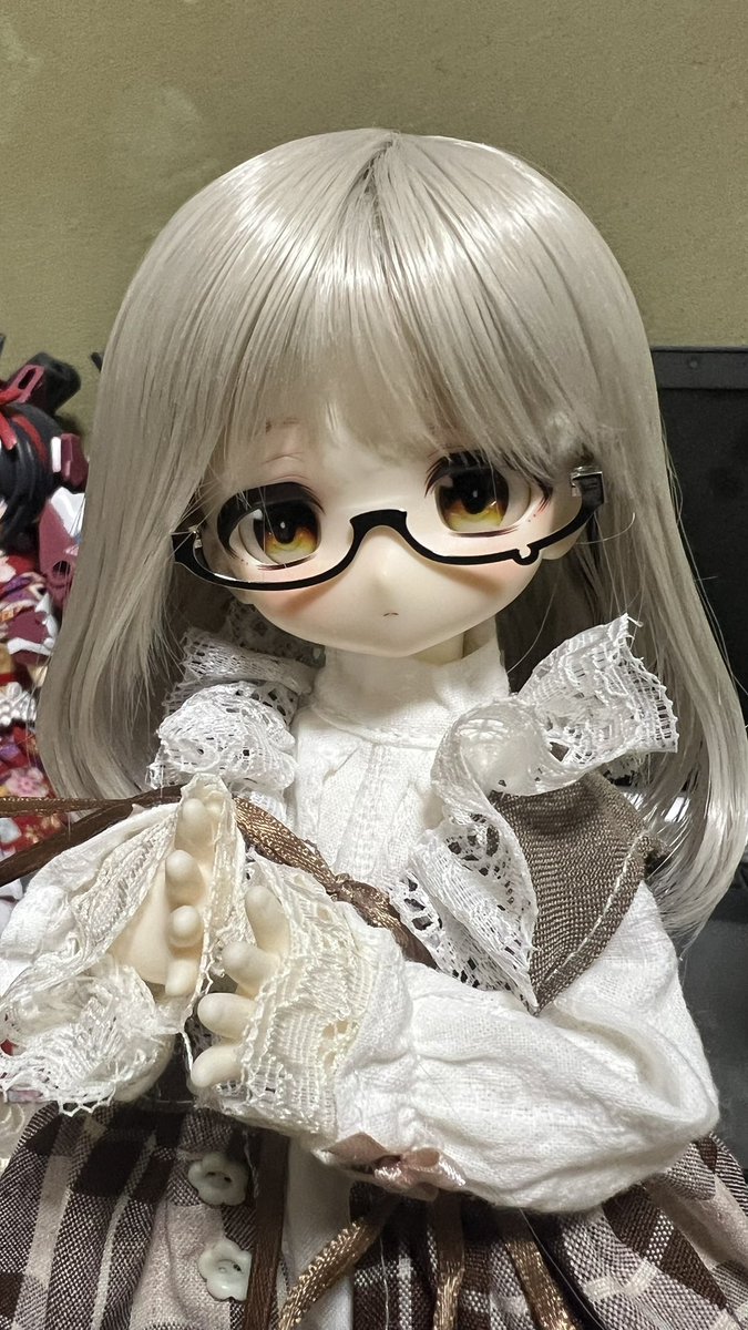 気になるドールさんがいましたらコメントを下さいませ(´ω｀*) お仕事おしまい🍓🌸 #うちのこかわいい #ドールオーナーさんと繋がり