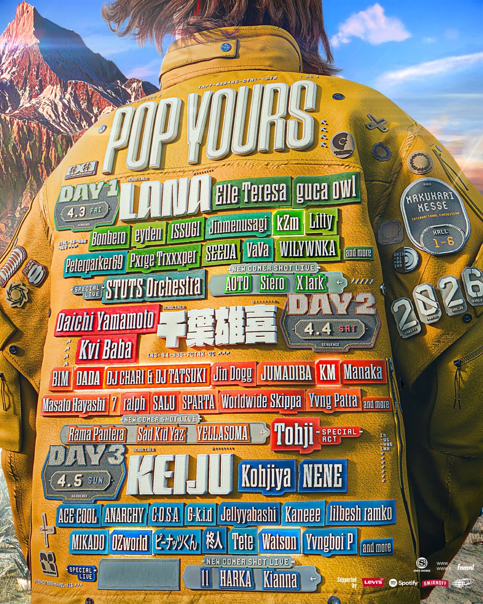 POP YOURS tweet media