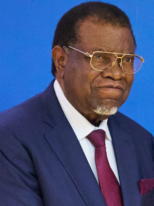Today, we remember our fallen Hero, and one of the most revered veteran of the National Liberation Struggle of our country, late H.E. Comrade Dr. Hage Geingob, who departed on 04 February 2024. He served with a majestic purpose and loved our country with a passion.