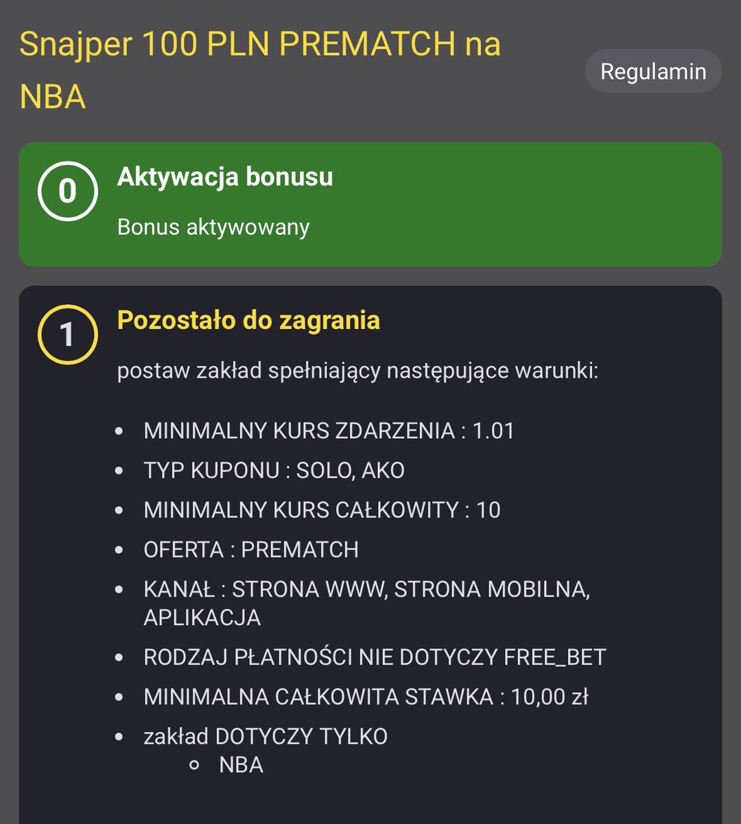 Interfejs aplikacji Efortuna na smartfonie