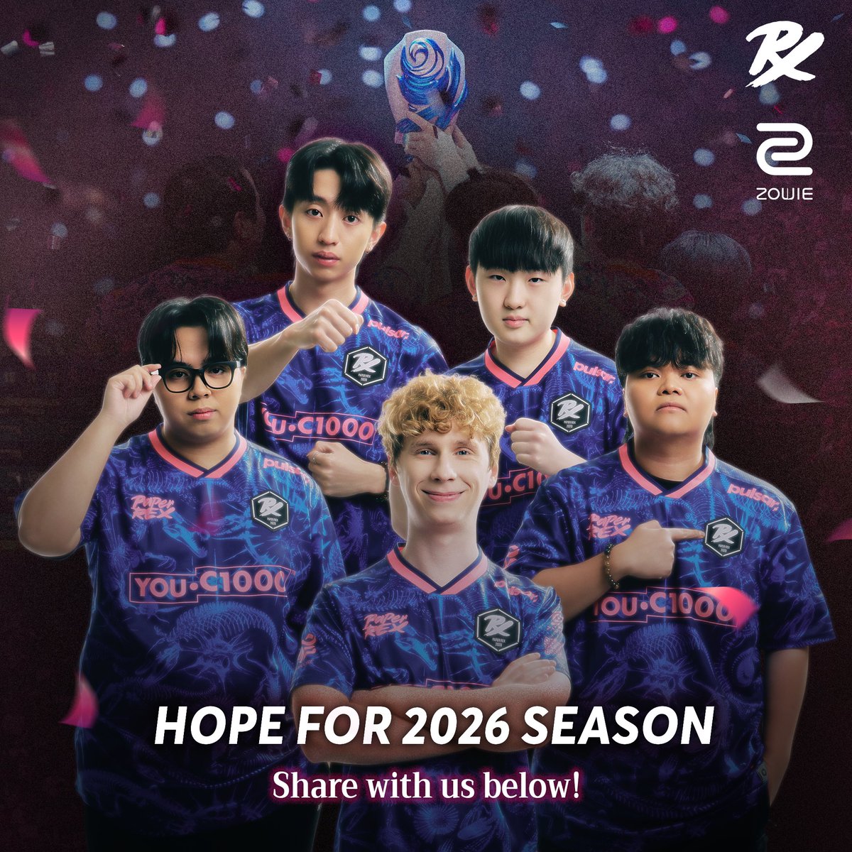 ZOWIE_JAPAN's tweet photo. 2026年の推しチームを叫ぼう！🏆

VCT Pacific Kickoff、開催中！
トップチームたちが再び集結！
2026年の勝ち"馬"に乗るのはどこのチームだ！

▼参加方法：
1️⃣ この投稿に「いいね」
2️⃣ この投稿を「#ZOWIEVCTP2026kickoff」のタグとVCT Pacificに参加している中から「推しチーム名」を記載して「引用リポスト」

2026年の応援チーム： 今年応援しているチームは？その理由は？🔥
※コメントまで付いていると当選確率UP!!

特別なプレゼントをご用意！💪🎁
●ZOWIEコースター：2名様
●ZOWIEミニマウスパッド：3名様
●ZOWIEミラーセット（白/黒）：5名様

の合計10名様に当たります！
※キャンペーン締切はVCT Pacific Kickoff最終日、2月15日（日）23：59まで

当選者の発表は2月20日（金）ごろを予定しております。

#ZOWIE #VCTPacific #VALORANT #EarnEverything #ZOWIEVCTP2026kickoff