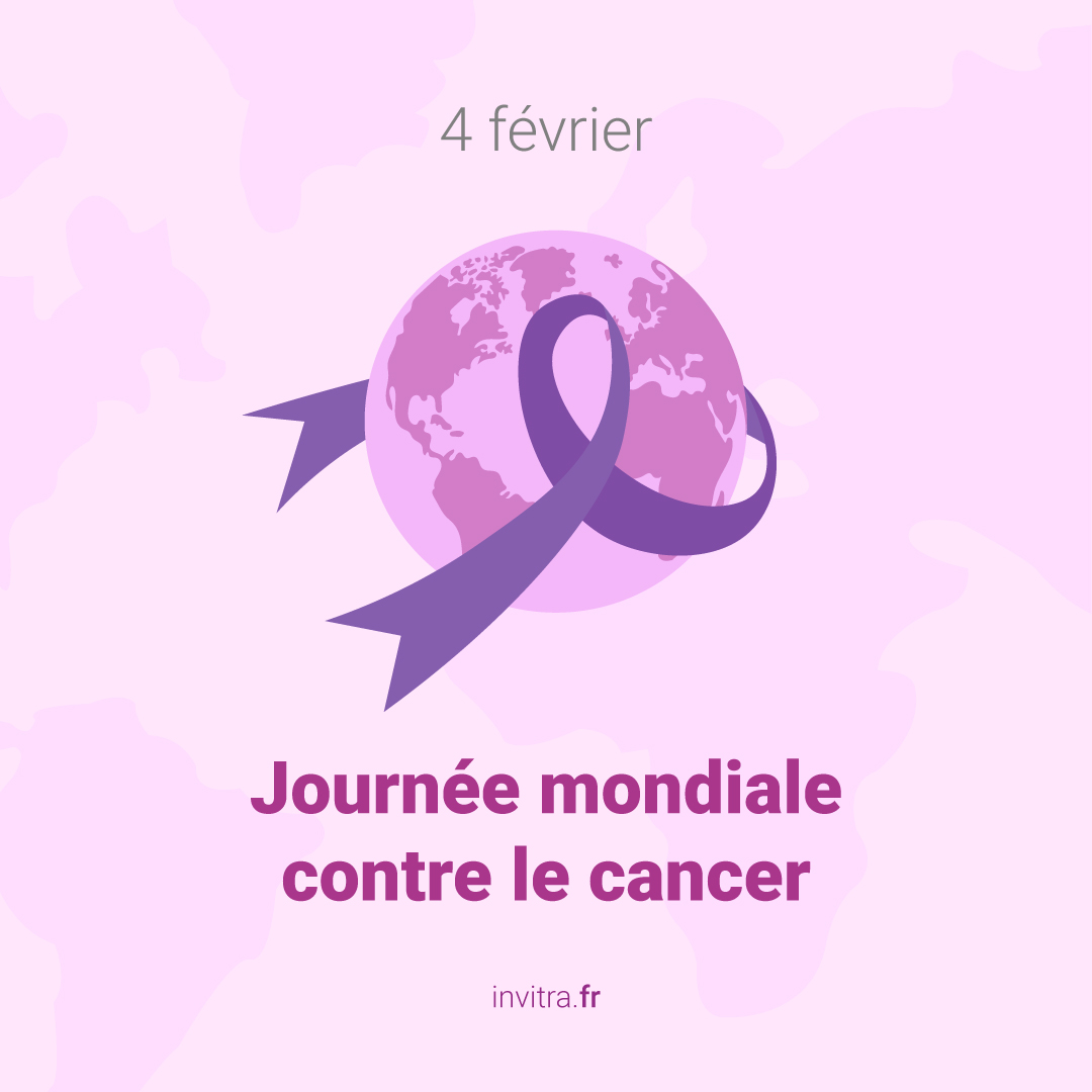 invitraFR's tweet photo. 📝 Aujourd’hui, le 4 février, c’est la Journée mondiale contre le cancer, une journée pour rappeler que la prévention, le dépistage précoce et l’accès à des traitements de qualité peuvent faire la différence 💜 https://t.co/OOWlU8z647